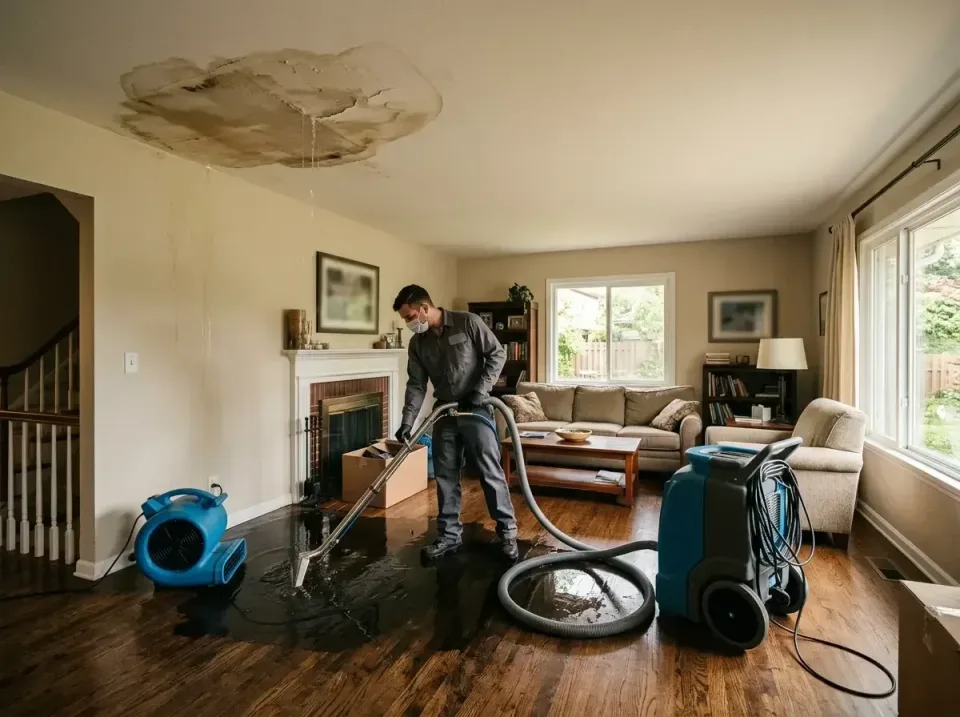 attic-pipe-burst-ceiling-drip-008 — frequently asked questions, Water Damage Restoration & Carpet Care in Sylacauga, AL